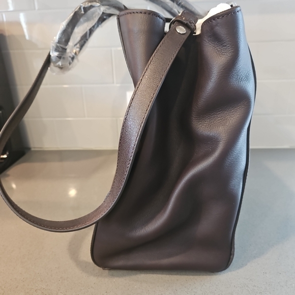 Fendi Chocolate Brown Medium Camoscio Suede Brand New Genuine - Picture 2 of 11